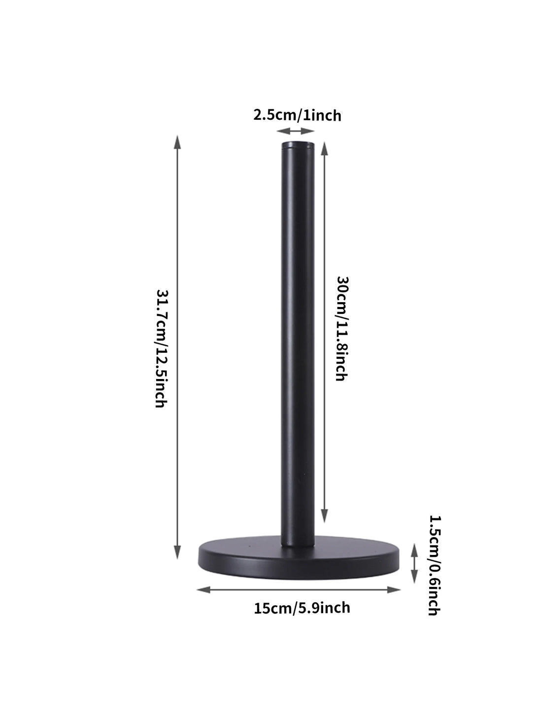 Black Premium Mask Display Stand