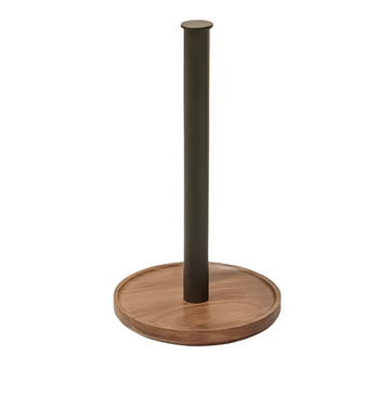 Modern Walnut Mask Display Stand